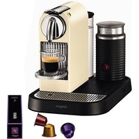 NESPRESSO 11301 Nespresso CitiZ & Milk Coffee Machine - Cream, Cream