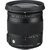 SIGMA 17-70 Mm F/2.8-4 DC HSM OS Wide-angle Zoom Lens With Macro - For Canon