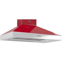 BRITANNIA Latour TPBTH100GR Chimney Cooker Hood - Gloss Red, Red