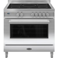 BRITANNIA Q Line 90 RC9SIQLS Electric Induction Range Cooker - Stainless Steel, Stainless Steel