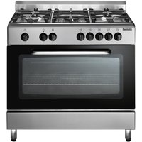 BAUMATIC BC391.3TCSS Dual Fuel Range Cooker - Stainless Steel, Stainless Steel