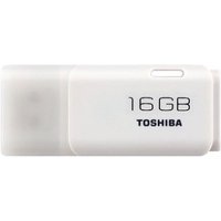 TOSHIBA 16 GB TransMemory USB 2.0 Memory Stick - White, White
