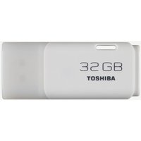 TOSHIBA 32 GB TransMemory USB 2.0 Memory Stick - White, White