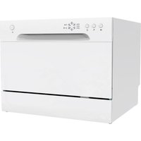 ESSENTIALS CDWTT15 Compact Dishwasher - White, White