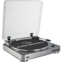 AUDIO TECHNICA AT-LP60USB Stereo Turntable, Silver
