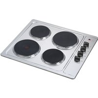 ESSENTIALS CSPHOBX15 Electric Solid Plate Hob - Stainless Steel, Stainless Steel