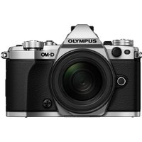 OLYMPUS OM-D E-M5 Mark II Compact System Camera With M.ZUIKO 12-50 Mm F/3.5-6.3 Zoom Lens - Silver, Silver