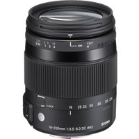 SIGMA 18-200 Mm F/3.5-6.3 DC Macro OS HSM C Telephoto Zoom Lens - For Nikon
