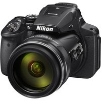 NIKON COOLPIX P900 Bridge Camera - Black, Black
