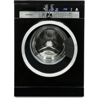 GRUNDIG GWN47430CB Washing Machine - Black, Black