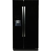 DAEWOO DRQ29DEB American-Style Fridge Freezer - Black, Black