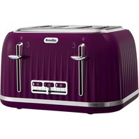BREVILLE Impressions VTT634 4-Slice Toaster - Purple, Purple