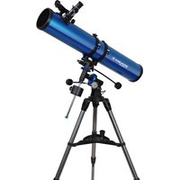 MEADE Polaris 114 EQ Reflector Telescope - Blue, Blue