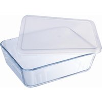 PYREX Cook & Store Classic Rectangular 0.3-litre Dish With Lid - Clear