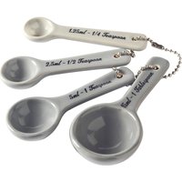 MASON CASH Baker Lane Measuring Spoon Set - Grey, Grey