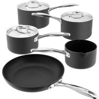 STELLAR 6000 5-piece Non-stick Pan Set - Grey, Grey