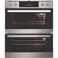 AEG NC4013021M Electric Double Oven - Stainless Steel, Stainless Steel