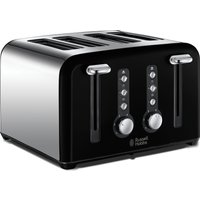 RUSSELL HOBBS Windsor 22832 4-Slice Toaster - Black, Black