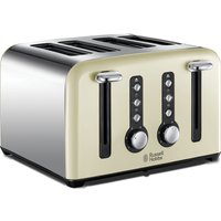 RUSSELL HOBBS Windsor 22830 4-Slice Toaster - Cream, Cream