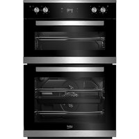 BEKO Select BXTF25300X Electric Built-under Double Oven - Stainless Steel, Stainless Steel