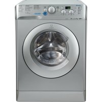 INDESIT Innex XWD71252S Washing Machine - Silver, Silver