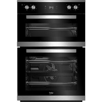 BEKO BXDF25300X Electric Double Oven - Stainless Steel, Stainless Steel