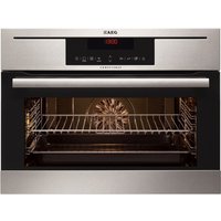 AEG KP8404021M Compact Electric Oven Stainless Steel, Stainless Steel