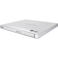 LG GP57EB40 Ultraslim External USB DVD Writer - White, White