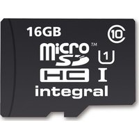INTEGRAL UltimaPro Class 10 MicroSD Memory Card - 16 GB