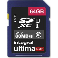 INTEGRAL UltimaPro Class 10 SDHC Memory Card - 64 GB