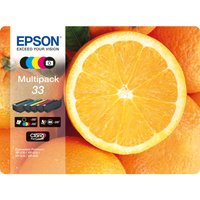 EPSON No. 33 Oranges 5-Colour Ink Cartridges - Multipack