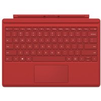 MICROSOFT Surface Pro 4 Typecover - Red, Red