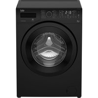 BEKO WDX8543130B Washer Dryer - Black, Black
