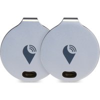 TRACKR Bravo - Silver, Pack Of 2, Silver