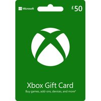 MICROSOFT Xbox Live Gift Card - £50