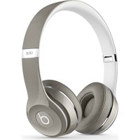 BEATS Solo 2 Headphones - Luxe Edition, Silver, Silver