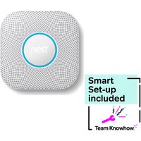 KNOWHOW Hard Wired Protect 2nd Generation Smoke And Carbon Monoxide Alarm & Installation Bundle