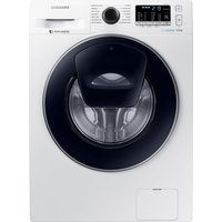 SAMSUNG AddWash WW90K5410UW Washing Machine - White, White