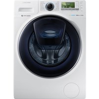 SAMSUNG AddWash WW12K8412OW/EU Washing Machine - White, White