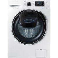 SAMSUNG AddWash WW90K6414QW Washing Machine - White, White