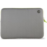GOJI GSMGY1116 11" MacBook Sleeve - Grey & Green, Grey