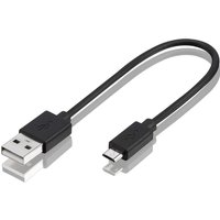 LOGIK LSMICBK16 USB To Micro USB Cable - 0.2 M