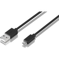 LOGIK L1MICBK16 USB To Micro USB Cable - 1 M
