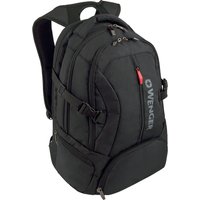WENGER Transit 16" Laptop Backpack - Black, Black