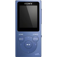 SONY Walkman NW-E394R 8 GB MP3 Player With FM Radio - Blue, Blue