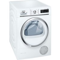 SIEMENS IQ500 WT47W590GB Condenser Tumble Dryer - White, White