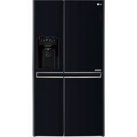 LG GSL760WBXV American-Style Fridge Freezer - Black, Black