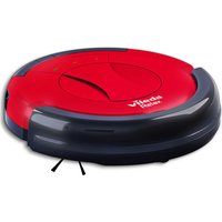VILEDA 145096 Relax Robot Vacuum Cleaner - Red & Black, Red