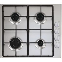 ESSENTIALS CGHOBX16 Gas Hob - Stainless Steel, Stainless Steel