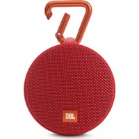 JBL Clip 2 Portable Wireless Speaker - Red, Red